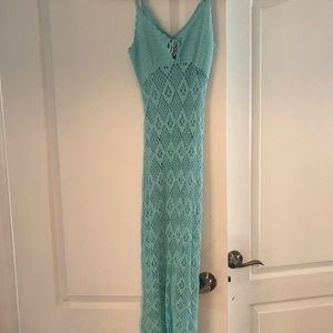 Guess crochet maxi dress